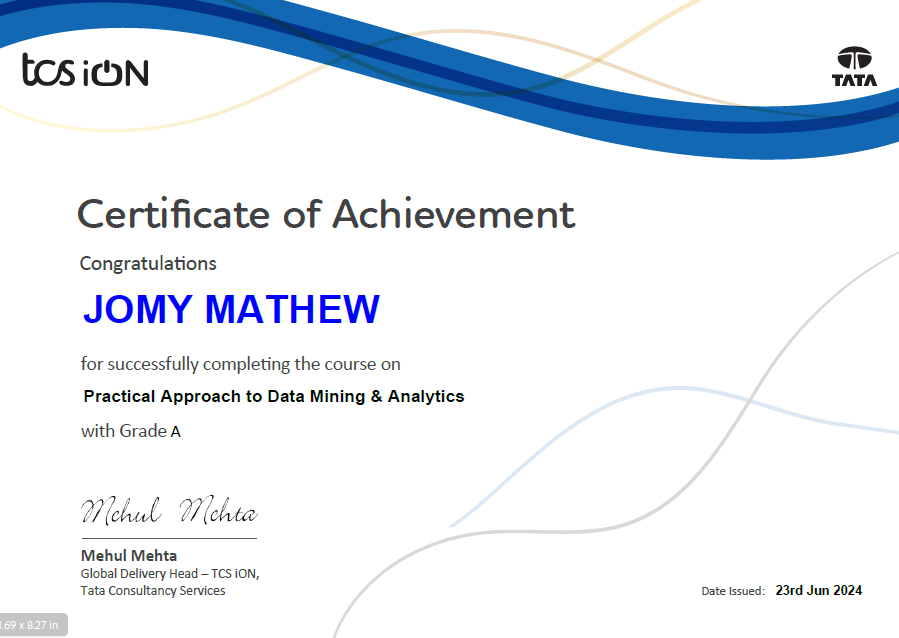 Certificate 5