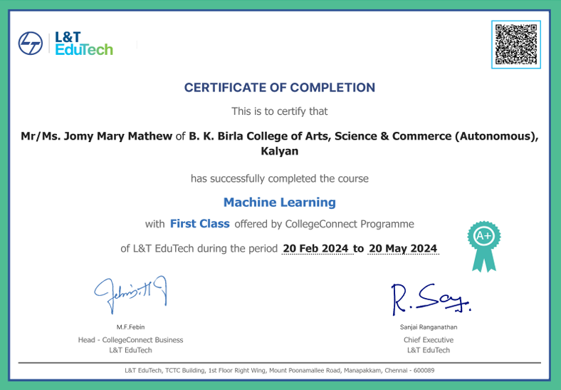 Certificate 5